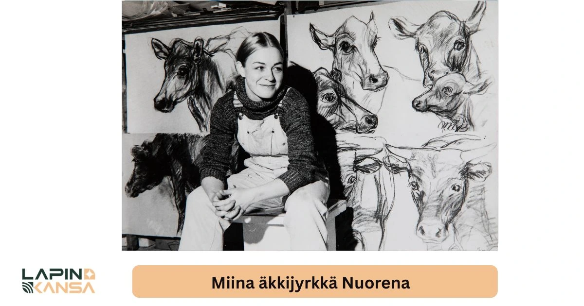 Miina Äkkijyrkkä nuorena